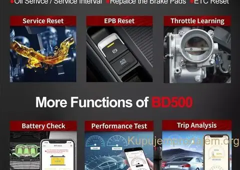 ANCEL BD500 Bluetooth OBD2 za VW Audi Seat Skoda - 11/15