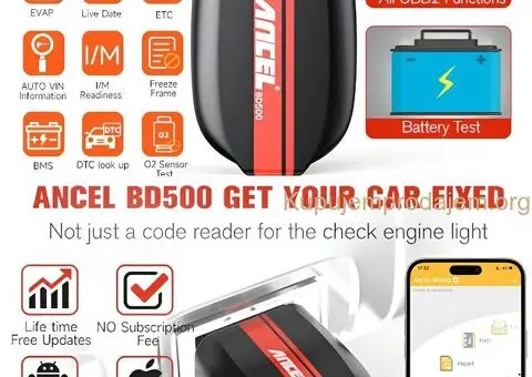 ANCEL BD500 Bluetooth OBD2 za VW Audi Seat Skoda - 14/15