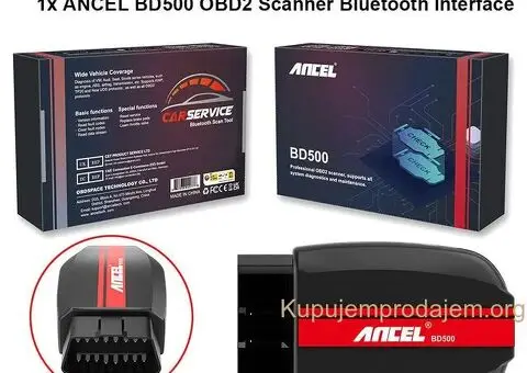 ANCEL BD500 Bluetooth OBD2 za VW Audi Seat Skoda - 15/15