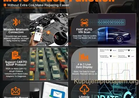 Novo - Vident iSmartDiag510 Pro Bluetooth 28+ Full OBD2 - 6/15