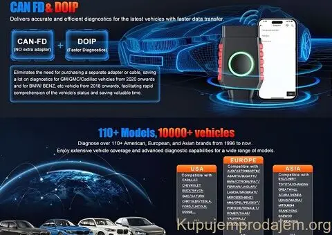 Novo - Vident iSmartDiag510 Pro Bluetooth 28+ Full OBD2 - 9/15