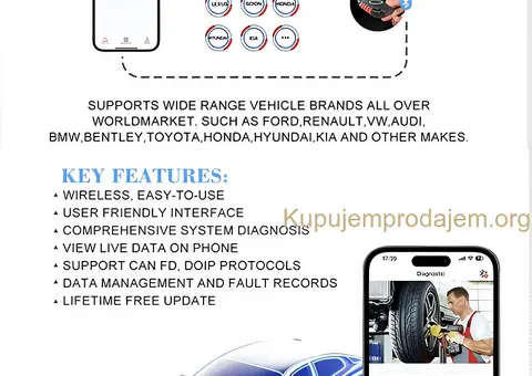 Novo - Vident iSmartDiag510 Pro Bluetooth 28+ Full OBD2 - 12/15