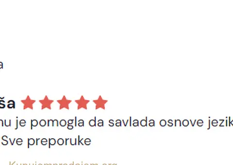 Online casovi Engleskog jezika - 2/7