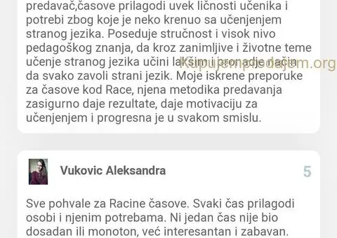Online casovi Engleskog jezika - 3/7