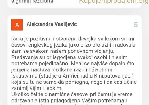 Online casovi Engleskog jezika - 7/7