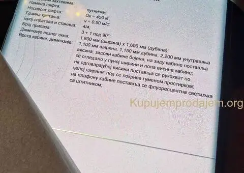 Prodajem lift KLEEMANN putnički - 3/4