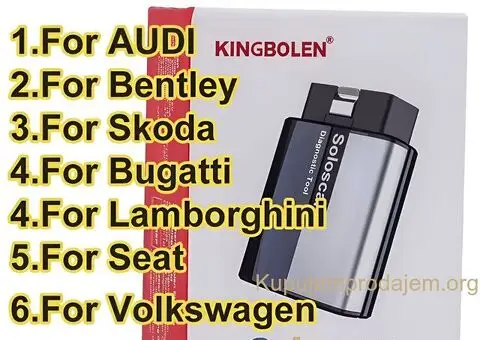 Novo - KINGBOLEN SOLOSCAN OBD2 Bluetooth 20+ Reseta + Kabel - 5/15