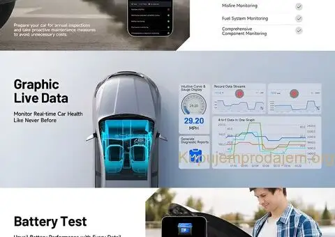 NOVO - TOPDON Carpal Bluetooth OBD2 za iOS i Android - 9/14
