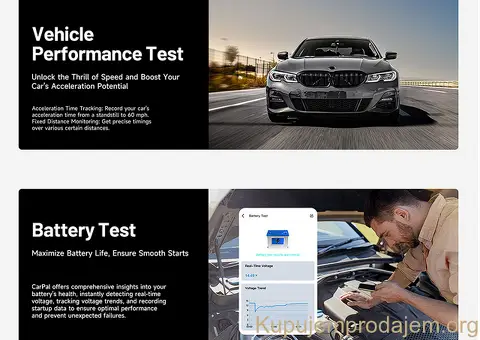 NOVO - TOPDON Carpal Bluetooth OBD2 za iOS i Android - 10/14