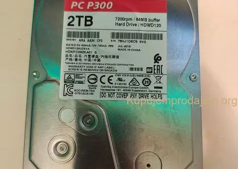 HDD Toshiba PC P300 2TB