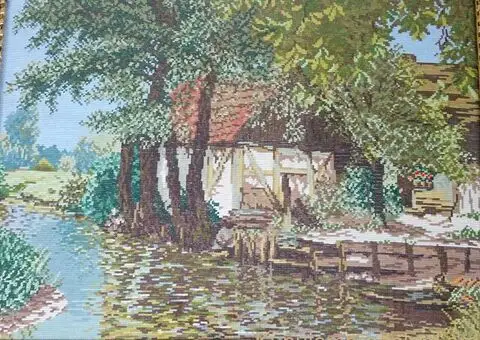 Prodajem Vilerov goblen "Letnji dan" - 1/6