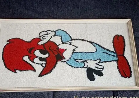 Prodajem dečiji goblen "Pera detlić" - 1/8