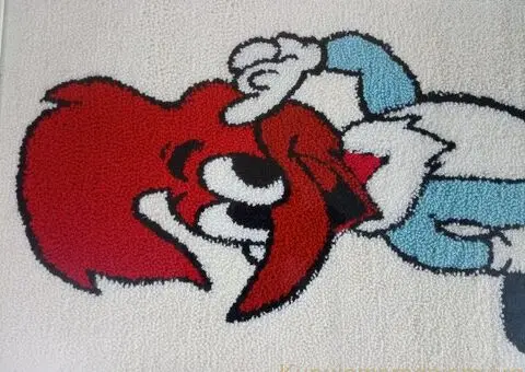 Prodajem dečiji goblen "Pera detlić" - 7/8