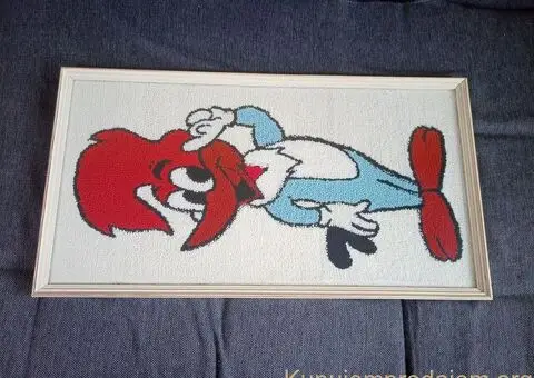 Prodajem dečiji goblen "Pera detlić" - 8/8