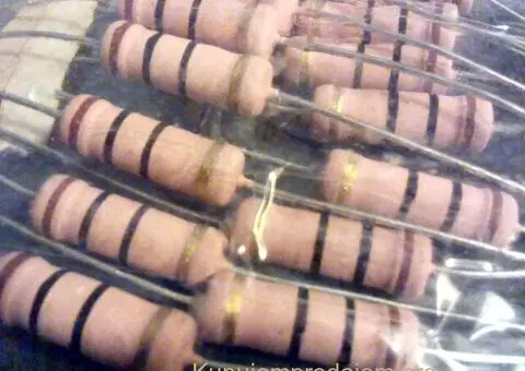 MOX / Carbon Otpornici 5W 3w 2w 1W za Skretnice itd - 1/15