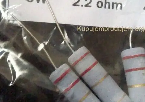 MOX / Carbon Otpornici 5W 3w 2w 1W za Skretnice itd - 3/15