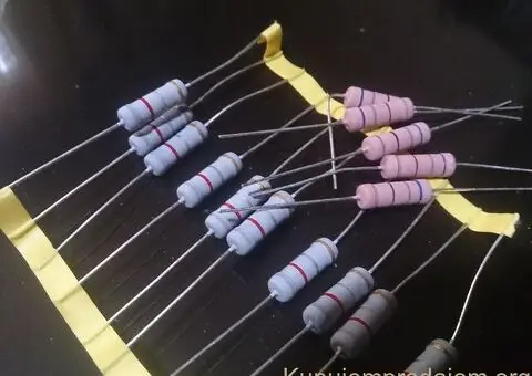 MOX / Carbon Otpornici 5W 3w 2w 1W za Skretnice itd - 5/15