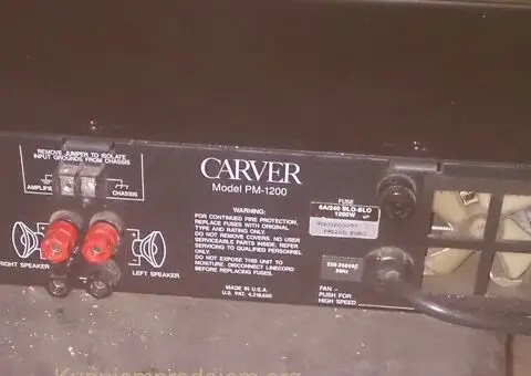 Carver PM 1200, Quad 405 zastita, Quad34 MC B&O S30 Axicom - 2/15