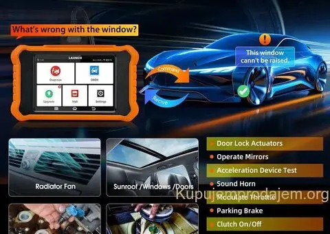 NOVO- LAUNCH X431 Creader Elite V2.0 OBD2 Peugeot i Citroen - 14/15