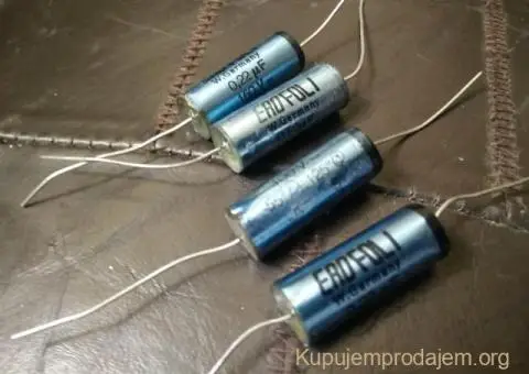 Erofol Arcotronic 220nF 6n8 1n5 5n6 3n3 22nF - 4/15