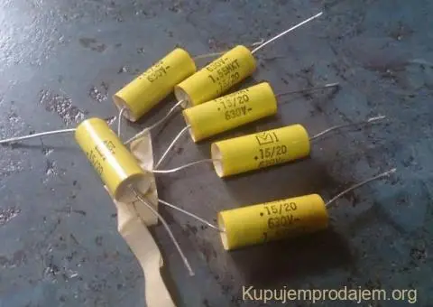 Erofol Arcotronic 220nF 6n8 1n5 5n6 3n3 22nF - 14/15