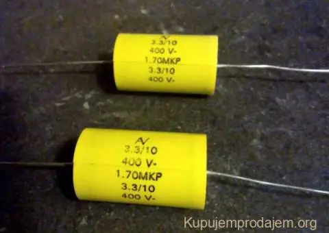 Erofol Arcotronic 220nF 6n8 1n5 5n6 3n3 22nF - 15/15