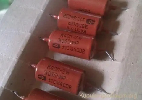 Ruski PIO, silver mica, SGM, K72P-6 Teflon, K73-16,K42U-2 - 1/15