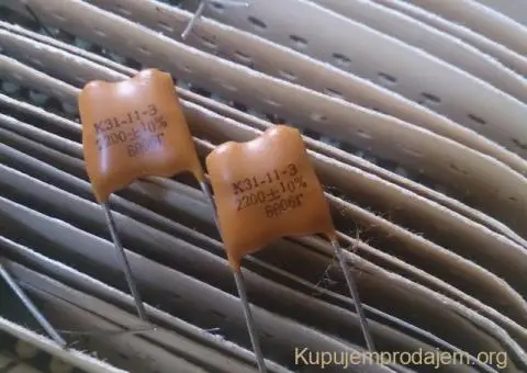 Ruski PIO, silver mica, SGM, K72P-6 Teflon, K73-16,K42U-2 - 5/15