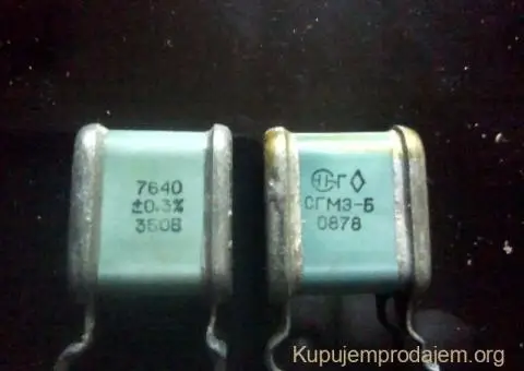 Ruski PIO, silver mica, SGM, K72P-6 Teflon, K73-16,K42U-2 - 8/15