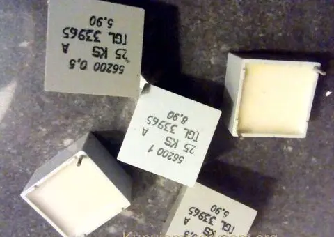 DDR kondenzatori NOS TGL - 3/4