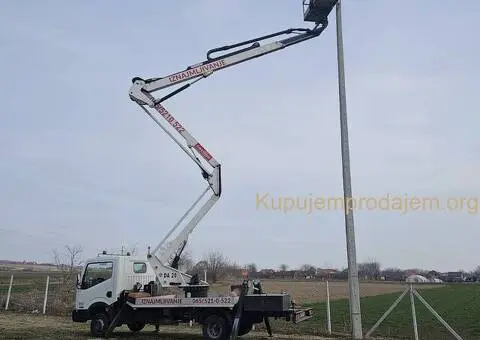 Iznajmljivanje kamiona sa korpom - 1/5