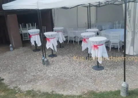 Iznajmljivanje barskih stolova i pagoda - 4/5