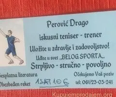 USLUGE-TENISKI TRENER-NOVI SAD