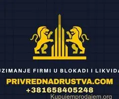 preuzimanje firmi u blokadi