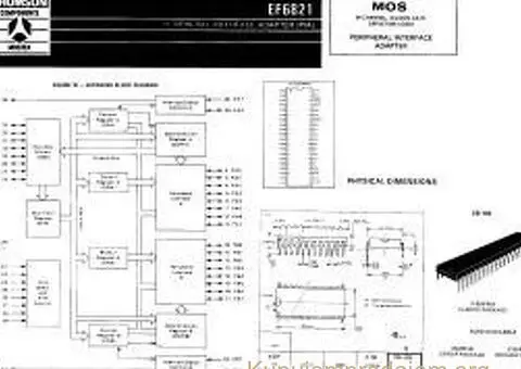 Periferni interface adapter EF6821P SGS Thomson - 2/2