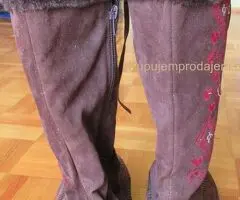 Ženske kožne čizme, WALKMAXX čizme