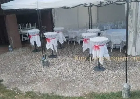 Iznajmljivanje barskih stolova i pagoda - 4/5