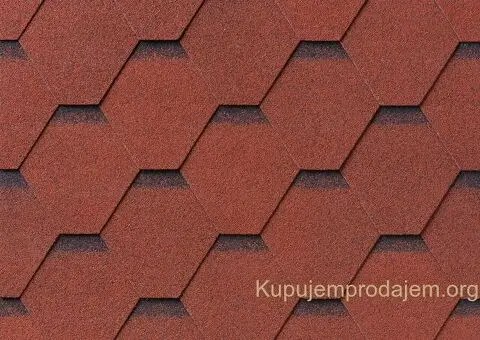 Tegola samolepljiva IKO Superglass HEX - 7/9