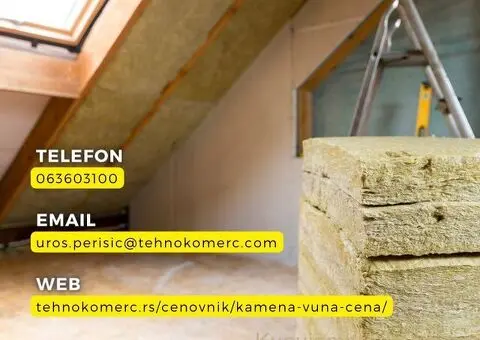 Meka kamena vuna FIBRANgeo B-030