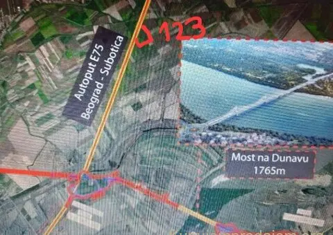 Auto put Novi Sad Beograd zemljiste plac - 3/4