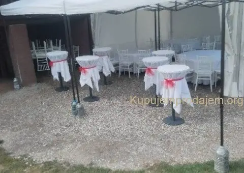 Iznajmljivanje barskih stolova i pagoda - 4/5