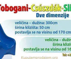 Prodajem TOBOGANE u tri dimenzije u raznim bojama