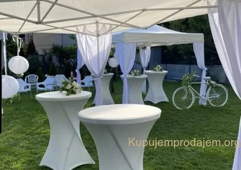 Iznajmljivanje barskih stolova i paviljona Subotica - 2/8