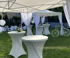 Iznajmljivanje barskih stolova i paviljona Subotica