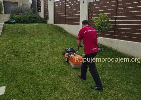 Košenje trave - Održavanje zelenih površina - 2/3