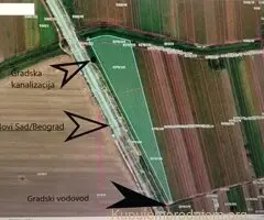 Prodajem gradjevinsko zemljiste u Staroj Pazovi