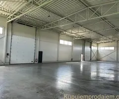 Izdajem hale - magacinski prostor u Ovči u Beogradu.