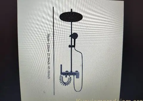 Usponski tuš sa klavir slavinama lux-moderan dizajn i funkcionalnost.EXTRA - 5/5