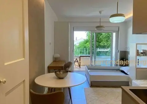 Nov apartman sa pogledom na more 30m2-Buljarica - 3/10