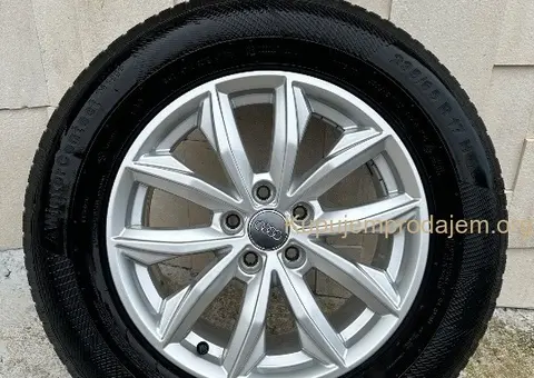 Prodajem gume i felne za audi Q5 - 5/13